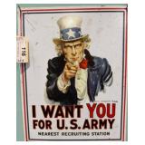 12x15 Metal U.S. Army Recruitment Sign
