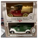 Ertl Die-Cast 1918 Tanker and 1938 Panel Truck Ban