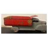 Lumar Contractors Tin Dump Truck Toy