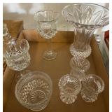 Pressed Glass Tableware Pieces