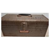 Craftsman Metal Toolbox with Assorted Tools