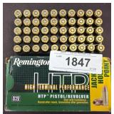 Remington HTP 9mm Luger Ammunition, 50 Rounds