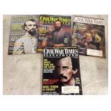Civil War Times Illustrated Magazines Assortment