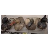 Painted Duck Hunting Decoys
