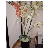 Lot: Flowers, Oils, Crafts, and Coasters