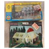 Two HO Scale Model Kits by AHM and Life-Like