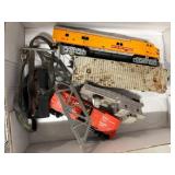 Model Train Cars and Accessories Assortment