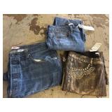 Denim and Decorated Pants Selection