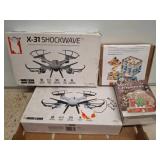 Drone, Toys & Christmas Night Light Assortment
