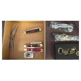 Pocket Knives and Motorcycle Opener