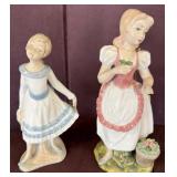 Two Porcelain Figurines: Castille and Tengra