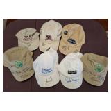 Signed Golf Caps with Logos