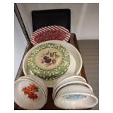 Ceramic Dishware by Various Makers