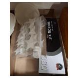 White Star String Lights and Barbecue Kit