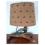 Duck-Themed Table Lamp With Shade