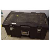 Black Toolbox With Mixed Tools and Accessories