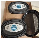 Supersonic SC-6904 6x9 Speakers With Rockford Gril