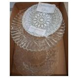 Sydenstricker and Etched Glass Plates Assortment