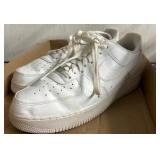 White Nike Sneakers, Size US 12