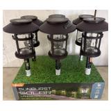 I-Zoom Sunburst Solar Landscape Lights