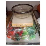 Glass Bowls and Plastic Boxes Assortment