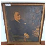 Framed Portrait Print of Man in Suit, 24x28