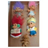 Troll Dolls with Various Themes