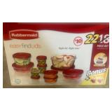 Rubbermaid Easy Find Lids Food Storage Set