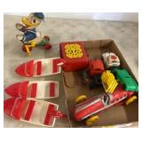 Vintage Plastic and Metal Toys