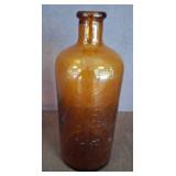 Amber Glass South Carolina Dispensary Bottle
