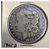 1901-O Morgan Silver Dollar Coin