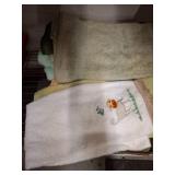 Towels Including Embroidered Design