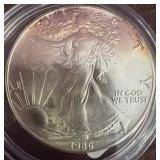 1986 American Silver Eagle Bullion Coin