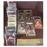 Graded and Loose Baseball Card Collection