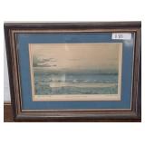 Framed Coastal Print by Charles McGaughy