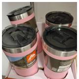 Ozark Trail Pink Stainless Steel Tumblers