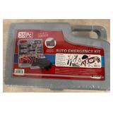 35-Piece Auto Emergency Tool Kit in Case