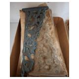 Cast Metal and Mold Forms with Ornamental Designs