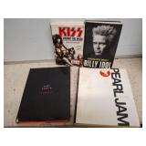 Music-Themed Book Collection Featuring Artists