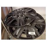 Black Plastic Automotive Wheel Covers tesla tailli