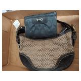 Coach Mini Duffle Bag and Wallet Set