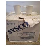 Sysco Bright White Kona Mugs