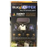 Farpoint Flex Fold Bug Zapper Solar Stake Light