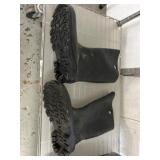 Dunlop Size 13 Black Rubber Work Boots
