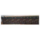 Golf-Themed Upholstered Cornice
