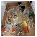 Glass Shot Glasses with Various Designs