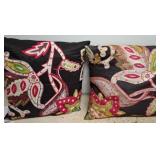 Newport Embroidered Throw Pillows