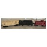 Lionel Train Cars: Boxcar, Tender, Caboose Set