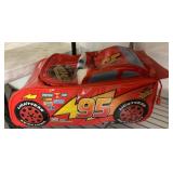 Lightning McQueen Shaped Backpack With Zipper