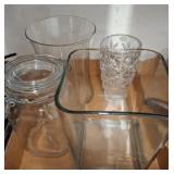Clear Glass Containers and Vessels